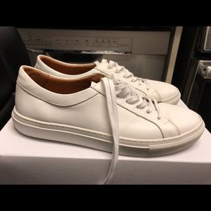 Beckett Simonon Alba all white sneakers